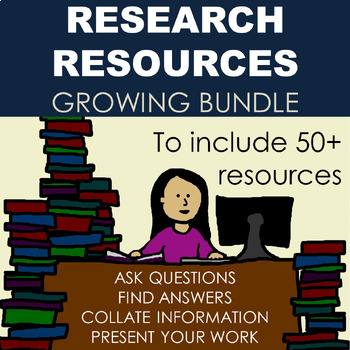Preview of Research Toolkit for Middle and High School - Research Made Easy Growing Bundle