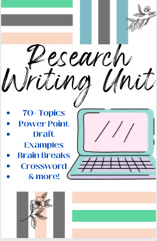 research writing unit