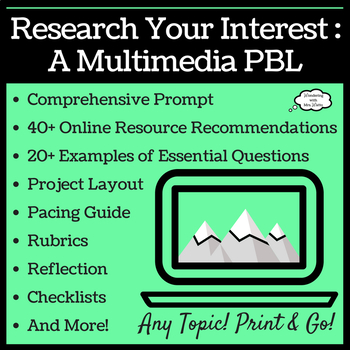 Preview of Research Your Interest Multimedia PBL