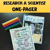 Research a Scientist One-Pager Activity