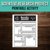 Research a Scientist Biography | Middle School Science Activity