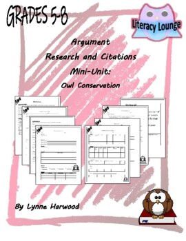 Preview of Research and Citations Mini-Unit