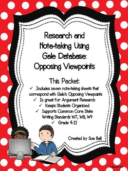 Preview of Research and Note-taking Using Gale Database - Opposing Viewpoints
