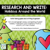 Research and Write: Holidays Around the World