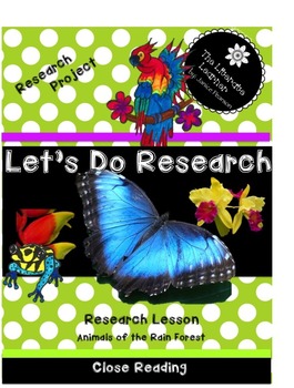 Preview of Research and Write a Report 2nd and 3rd Grade