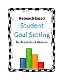 Research-based Student Goal Setting