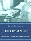 Researching Careers in the Child Development Field