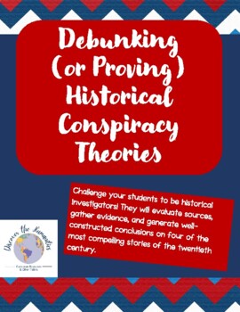 Preview of Researching Historical Conspiracy Theories - End of the Year History Project