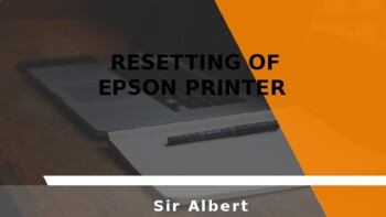 Preview of Resetting of Epson Printer PowerPoint