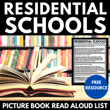 Residential School Picture Book List