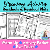 Residuals and Residual Plots Discovery Lesson Activity for