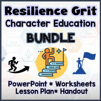 Preview of Resilience Grit Character Education Lesson Bundle
