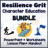 Resilience Grit Character Education Lesson Bundle
