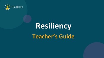 Preview of Resilience Unit - Lesson, Notes & Handouts