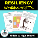 Resiliency Activities- 10 Worksheets for Teens- Google Sli