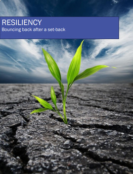Preview of Resiliency: Bouncing back after a set-back | Workbook