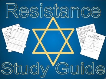 Preview of Resistance by Jennifer A. Nielsen- Study Guide