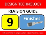 Resistant Materials Wood-Shop Revision Lesson #9: Finishes