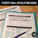 FREE Goal-Setting BINGO for Students: Resolutions Activity