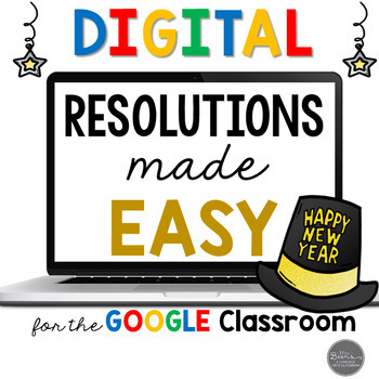 Preview of New Year's Resolution Essay Writing Toolkit - Digital and Printable