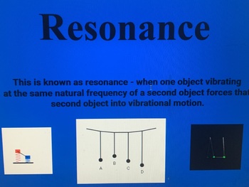 Preview of Resonance and not simple harmonic motion
