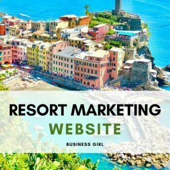 Preview of Resort Marketing Website Project