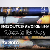 Resource Availability: Using Scientific Texts (NGSS MS-LS2-1)