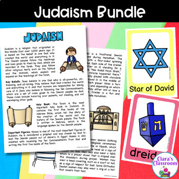 Preview of Resource BUNDLE for Teaching and Learning About Judaism