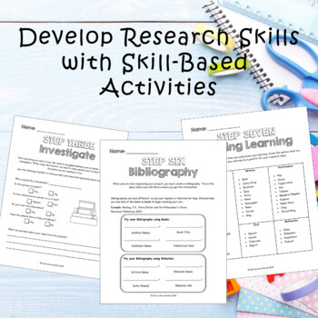 research skills for grade 1