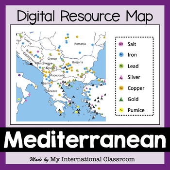 Preview of Resource Map of the Ancient Mediterranean World including the Black Sea