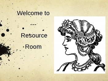 Resource Room 1st Day Powerpoint