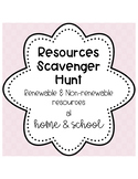 Resources Scavenger Hunt