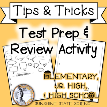 Preview of Test Prep & Review Activity - Strengthening Areas of Weakness
