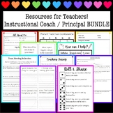 Resources for Teachers - Instructional Coach BUNDLE (33 Re