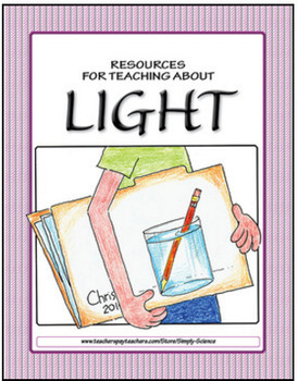 Preview of Light: Activities, Presentations, Word Wall, Puzzles, Parent Letters, a Web Page