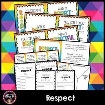 Preview of Social Skills Respect