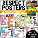 Respect Acrostic Poem Poster Set - Classroom Decor