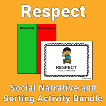 Preview of Respect Bundle (Respect Social Narrative and Activity)