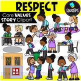Respect | Core Values - Short Story Clip Art Set {Educlips