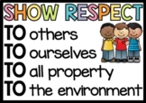 Respect Poster - Classroom Decor