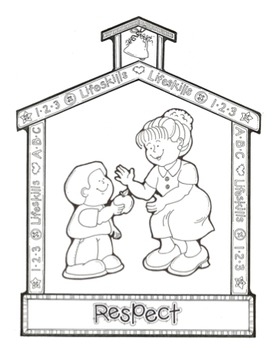 Preview of Respect Song -  MP3, Lyrics, & Coloring Page