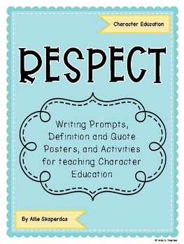 Preview of Respect: Writing Prompts, Quotes, and Suggested Book Pairings