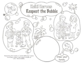 Respect the Bubble Coloring Sheet