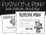 Respectful Rhino (Behavior Management Strategy)