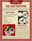 Respectfully Teaching Native Crafts - 3 Hand Drum Crafts