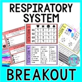 Respiratory System Breakout Activity - Task Cards Puzzle C