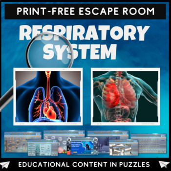 Preview of Respiratory System Escape Room