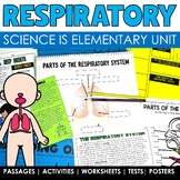 Respiratory System Human Body Systems Worksheets Passages 