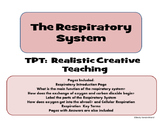 Respiratory System Interactive Notebook Pages