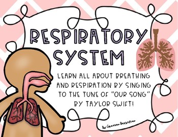 Preview of Respiratory System Song Lyrics (Lungs, Breathing, Respiration)